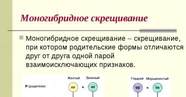 Patterns of inheritance of traits