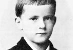 Kajutinio berniuko gyvenimo metai.  K. G. Jungo kūrybinė biografija.  Iš K. Jungo atsiminimų
