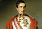 Istoria Republicii Cehe.  Franz Joseph I. Franz Joseph I și numele familiei sale în onoarea lui Franz Joseph