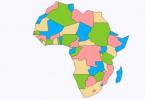 Африка страны федерации. География африки. Основные географические характеристики